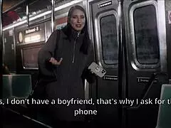 Beautiful stranger sucked me on train, wow! 😍