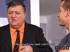 Wow! Cutie Rides Boyfriend’s Stepdad’s Shaft Near Loser Partner!