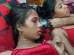 Bengali Foursome with Two Step-Sisters Fucked Hard