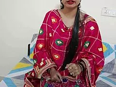 Indian Desi Step-Mom Craves Wild Sex with Big Boobs