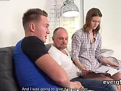 Broke Boyfriend Lets Slutty Friend Bang Ex-Girlfriend for Cash