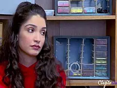 japanese officer caught me, an american teen, stealing at work