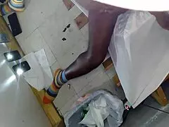 getting freaky in the booth but no dicks at gloryhole, ugh