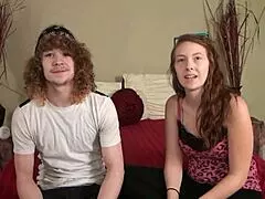 hey, check these nervous milf and teen amateurs sucking big cock for cash!