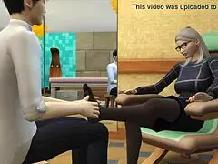 Step Mom Demands Massage Now!