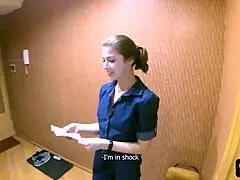 My First Casting: Easy Money in Public POV!