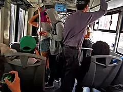 i arrimones daniela hot seducing stranger on metrobus and invite him home