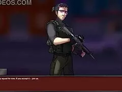 lewd apocalypse parody hentai claire redfield bites nemesis monster cock