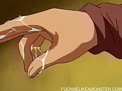 anime babes get fucked hard after they masturbate in this hentai scene