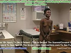 Nurse tricks teen for blowjob