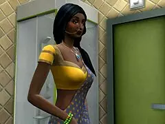 Step Son Sneaks In Midday for Taboo Sex with Napping Indian Milf to Impregnate Her