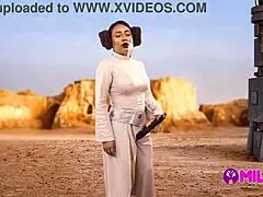 Dude, in Cum Wars, Yoda beats Luke just to bang Princess Leia!