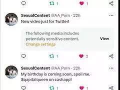 I'm sharing my exclusive twitter videos with everyone.