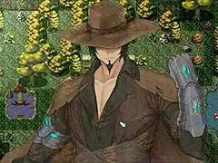 Black rose demon offers tight anus