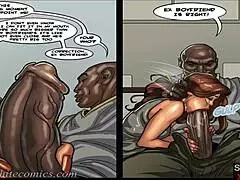 kardashians football groupies take monster bbc in rough interracial orgy cartoon