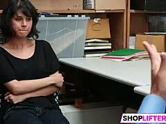 the burglar's final shoplifting incident in the office