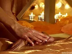 Blonde Masseur Provides Relaxing Massage Session