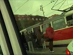 Horny Busty Bitches Fuck Street Tourist Until Cum Covers Tits