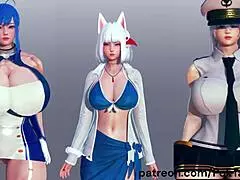 azur lane futa in wild anime hentai action