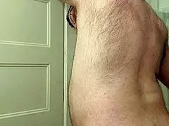 Nude Martin Lavallée Sodomizes Himself and Shoves His Dildo in His Mouth Afterwards