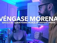 Exclusive latinas dance seductively while engaging in oral sex and blowjobs