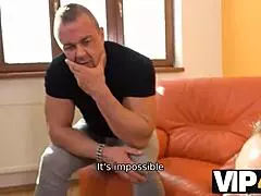 VIP4K Man Seduces Big-Tittied Blonde into Cheating While Boyfriend Watches