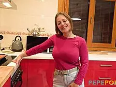 Super-Busty Mommy Craves Wild Action with Two Guys in Amazing 3some