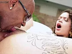 I squirted hard on black cock with Nina and Capoeira