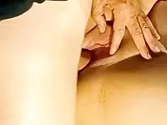 Arab wife gets anal fucking with cum inside her ass.