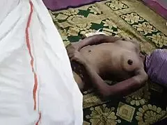 What if we try that green sari on your sexy wife?