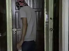 I am a tattooed latina cuckold watching my wife get fucked doggystyle and blowjobbed in a threesome.