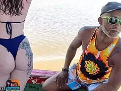 I shared an orgy boat trip with lorrany exotica and fishermen as payment