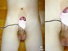 i masturbate with vibrator, shaved and horny