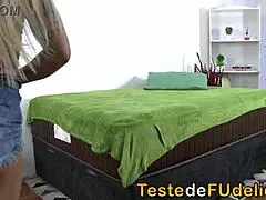 Fucking My Girlfriend's Hot Tattooed Blonde Sister in Crossdressing Blowjob