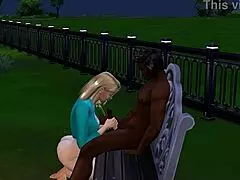 Blacken seduces Barbie with that monster cock, wow! 😍