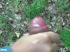 Hey, üvey baba ve üvey kız anne fark etmeden ormanda sikişmek için kaçıyor