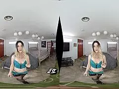 In Wankzvr, Jade Symz invites you to COME GET SOME in lingerie