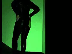 latex goddess in femdom fetish action