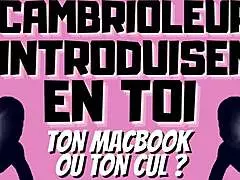 Two French Burglars Face Double Penetration In European Audio