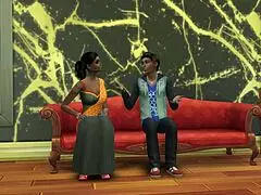 Indian Wife Shares Shy Guy in Threesome