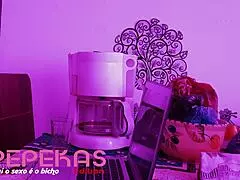 Vivi Guedez calls technician for PC repair, but he cheats with her big tits and anal?