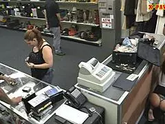 Big Ass Latina Officer Gets Fucked by Pawn Guy in Office