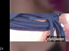 halloween special cam video with dildo toys boobs pussy