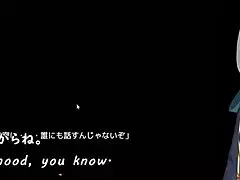 Cross dresser girl in closed academy trial version with machine translated subtitles