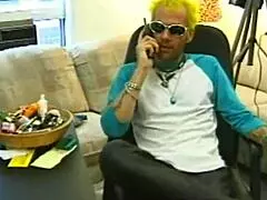 Amazing vintage blowjob with tattooed punk