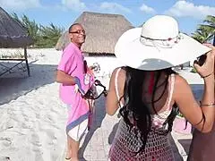 Behind-The-Scenes With Cute Transsexual Lizzy Laynez In Crossdressing Milf Action