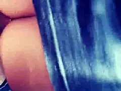 the cute sister-in-law arrived wearing only a shirt and showed off her red panties