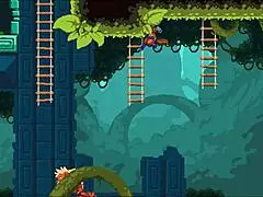 Kincaid hentai game fans test the marble dildo