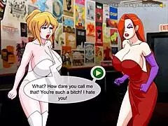 Jessica Rabbit rides the club manager in cowgirl style 😏