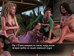 In treasureofnadia, beach girls get picked up in episode 1 scene 70